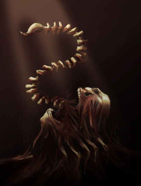 Creature Concept Illustration (Open Form)