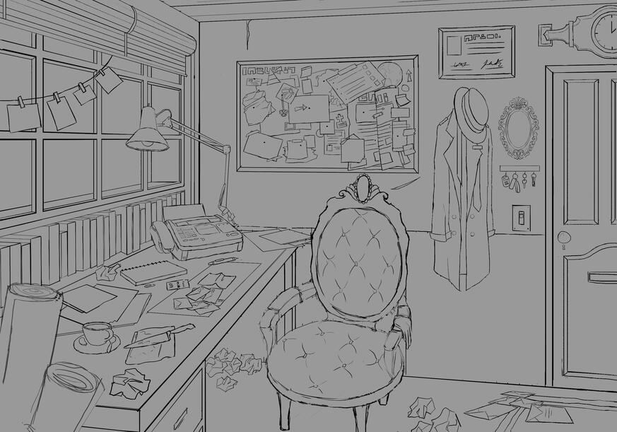 Background Design (Lineart) – Class Exercise