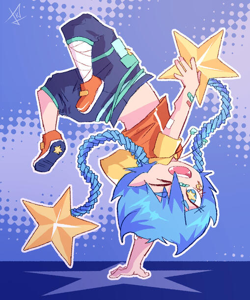 "Hiperactivity" Character –Concept Illustration