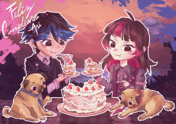 Birthday Gift – Illustration