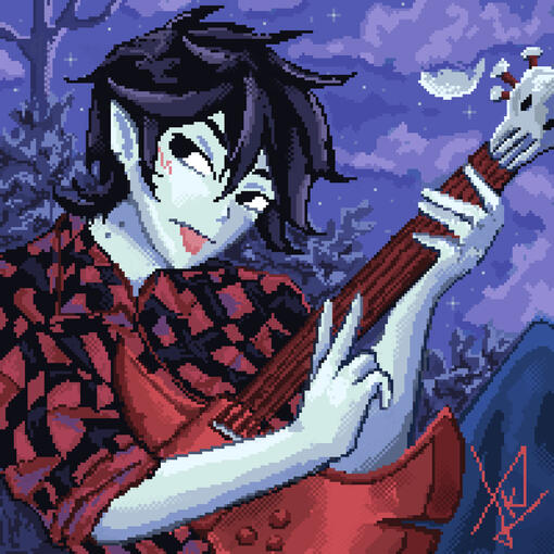 Marshall Lee – Pixelart