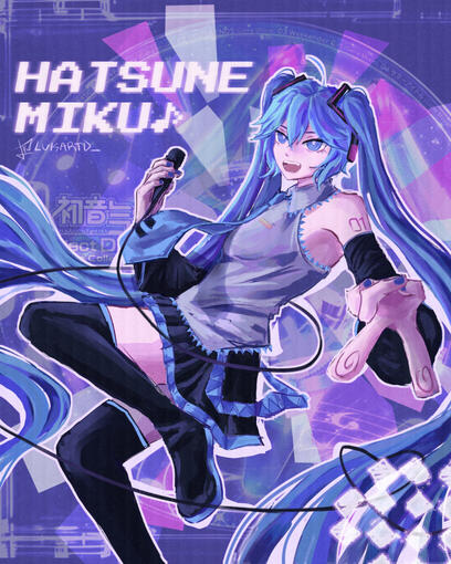 Hatsune Miku – Fanart